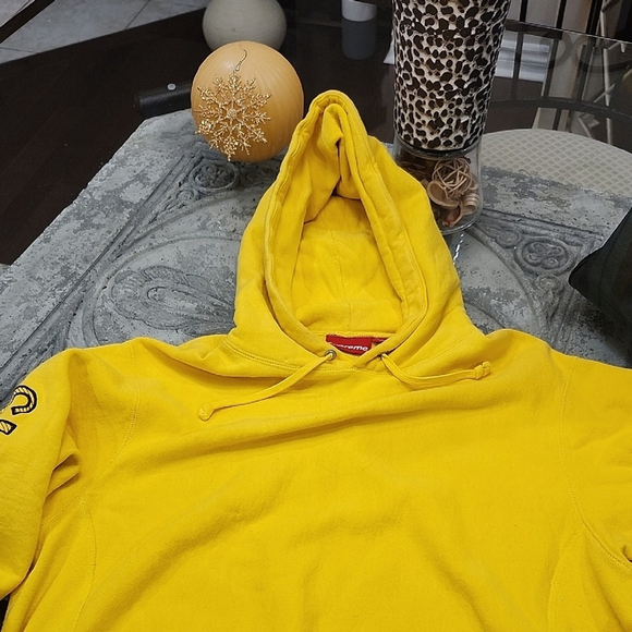 Supreme Men's Logo Embroidery Hoodie Large - Picture 3 of 12